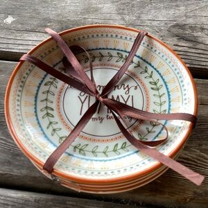 Celebrate It Harvest Party Plates - set of 4
